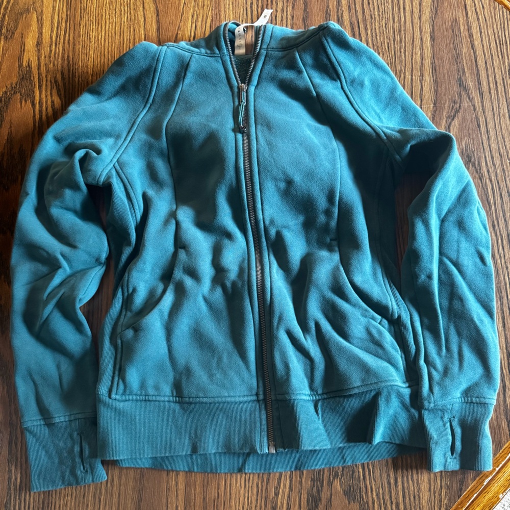 Lululemon Athletica Teal Scuba Full Zip